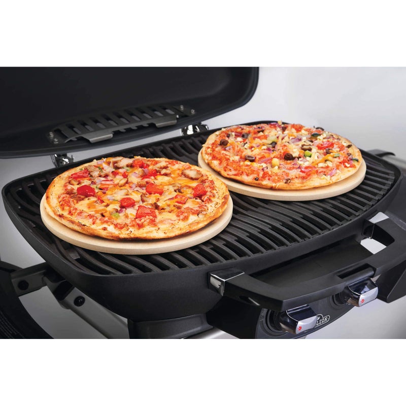 Napoleon Personal Sized Pizza Baking Stone Set - Two 10-inch Personal Pizza Baking Stones, For Use In Grill or Oven - Image 5